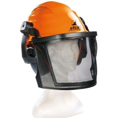 Casco di sicurezza EFCO con protezione dell'udito e visiera