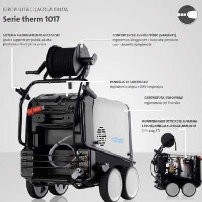 Kränzle idropulitrici ad acqua calda serie therm 1017