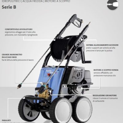 Kränzle idropulitrici ad acqua fredda con motore a scoppio serie B