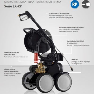 Kränzle idropulitrici ad acqua fredda serie LX