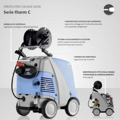 Kränzle idropulitrici ad acqua calda serie C