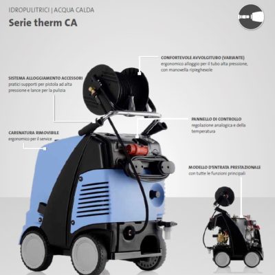 Kränzle idropulitrici ad acqua calda serie CA
