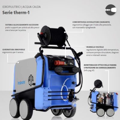 Kränzle idropulitrici ad acqua calda serie therm 1