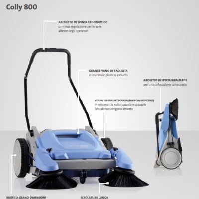 Kränzle spazzatice manuale Colly 800