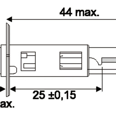 Lampadina a incandescenza H1 24V 70W HDLL
