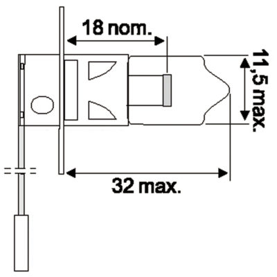 Lampadina a incandescenza H3 12V 55W