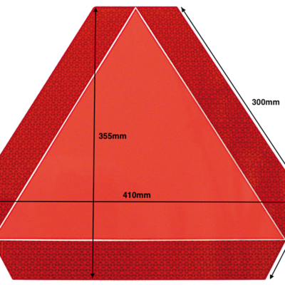 Triangolo di segnalazione in alluminio