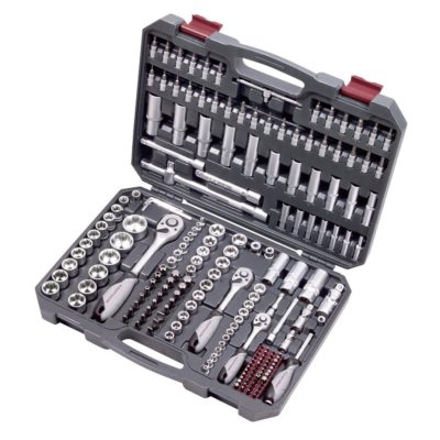 Kraftwerk Set di chiavi a bussola BASIC LINE,  1/4“ + 3/8“ + 1/2“, 200 pz.