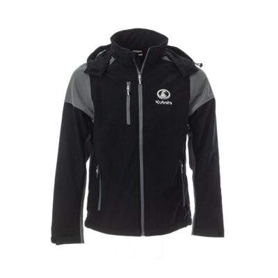 Giacca softshell Kubota uomo nera