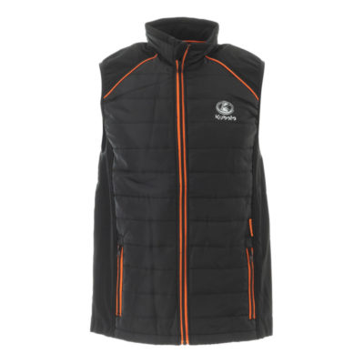 Gilet unisex Nero/Arancione Kubota