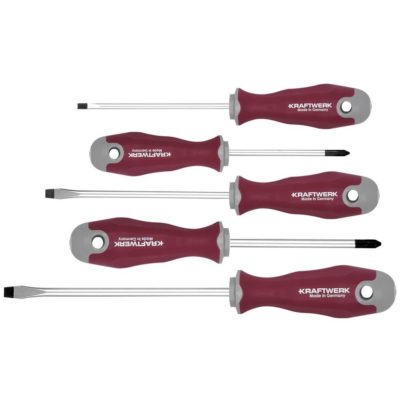 Kraftwerk Set di cacciaviti intaglio e Phililips 5pz
