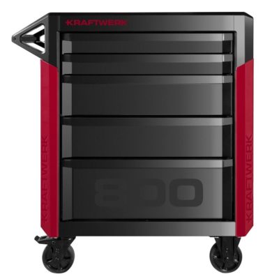 Kraftwerk PRO LINE PT800 Carrello da officina, 5 cassetti