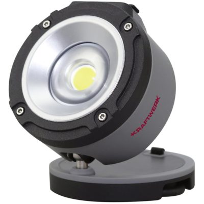 Kraftwerk Lampada da lavoro LED FLEXDOT 600, ricaricabile