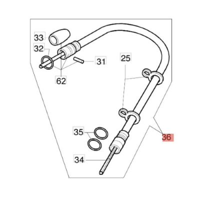 Trasmissione flessibile completa EFCO 8535