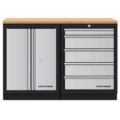 Kraftwerk Mobilio 2 combi, multistrato di faggio, 5 cassetti