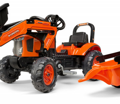 KUBOTA M7171 + Caricatore + Rimorchio