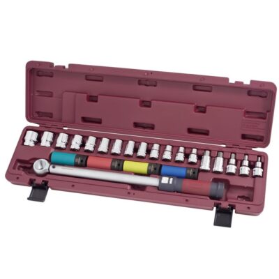 Kraftwerk Set chiave dinamometrica  reversibile, 23 pz