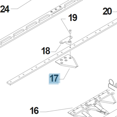 BCS Sezione lama barra Duplex