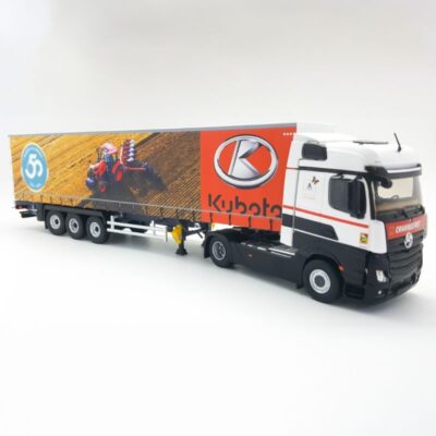 Modellino in scala semirimorchio Kubota