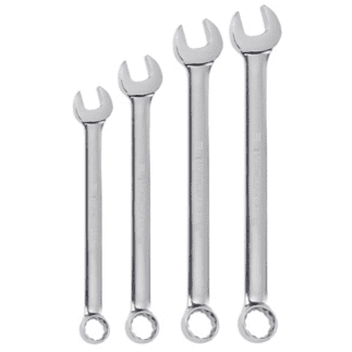 Kraftwerk Set chiavi combinate 24-32 mm, lucide, 4 pz