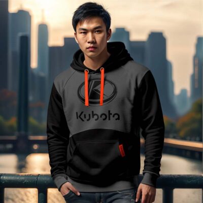 Felpa con cappuccio Kubota